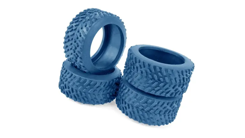 Team Associated - Nanosport Pin Tires, Blue 1