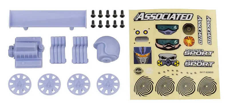 Team Associated - Nanosport Race Pack, White 1