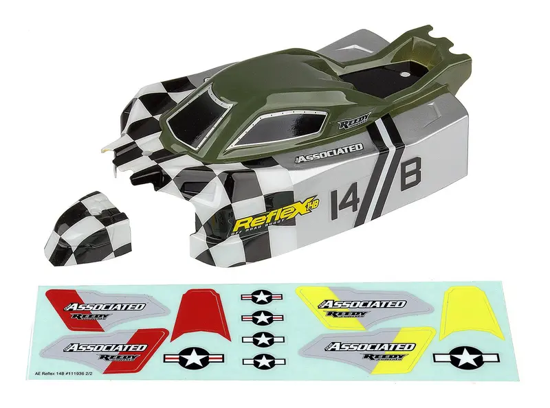 Team Associated - Printed Body, For Reflex 14B 1