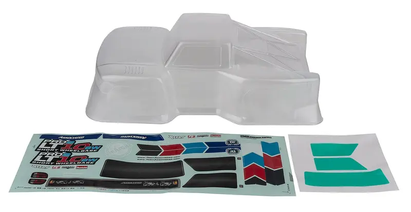Team Associated - Pro2 Lt10sw Truck Body, Clear 1