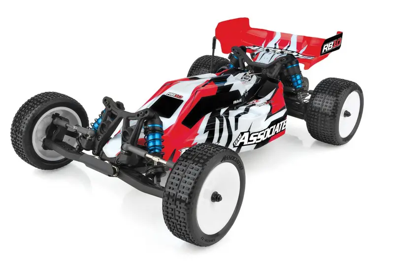 Team Associated - Rb10 1/10 Electric Off-Road 2Wd Buggy Rtr W/ Charger & Lipo Battery, Red - Combo 1