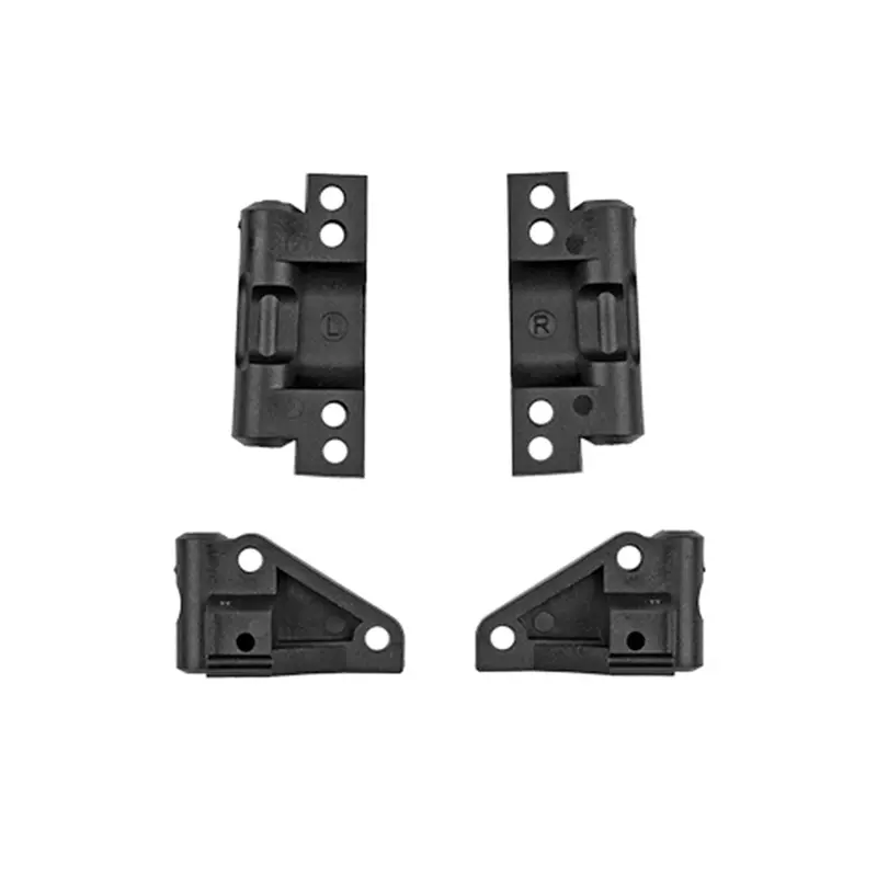 Team Associated - Rc10 Front And Rear Arm Mounts, Black 1