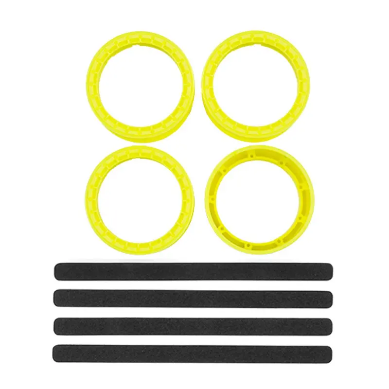 Team Associated - Rc10 Ft Adjustable Wheel Rims, Fluorescent Yellow 1