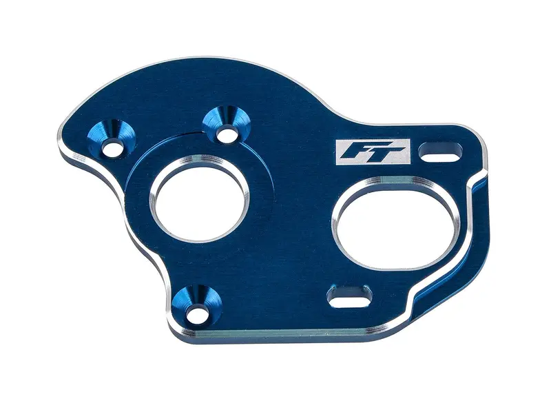 Team Associated - Rc10b6.1 Factory Team Laydown / Layback Motor Plate 3.5Mm, Blue 1