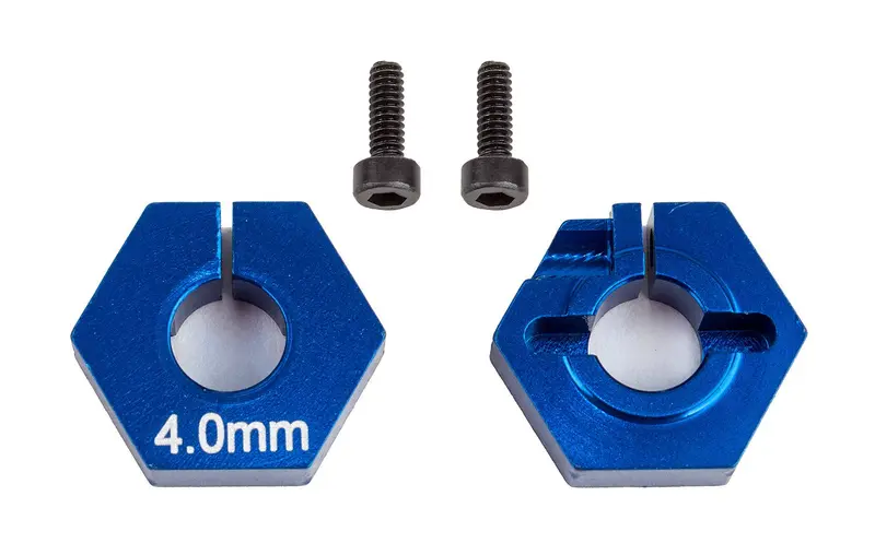 Team Associated - Rc10b6.2 Clamping Wheel Hex, (4.0Mm) 1