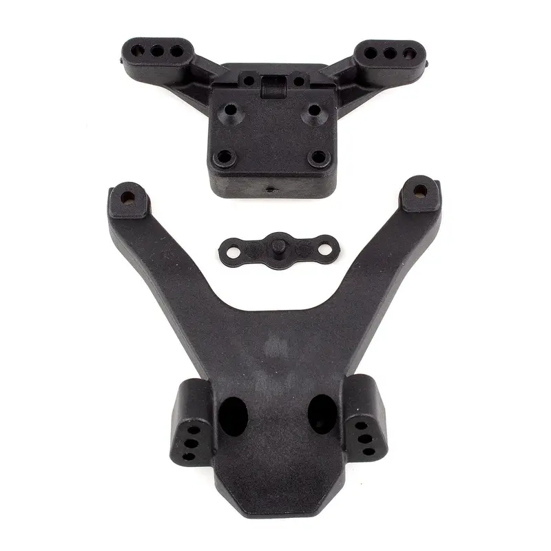 Team Associated - Rc10b6.3 Front Top Plate And Ballstud Mount 1