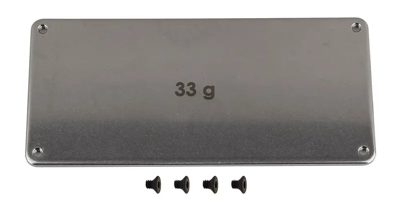 Team Associated - Rc10b6.4 Factory Team 33G Esc Weight, Steel 1