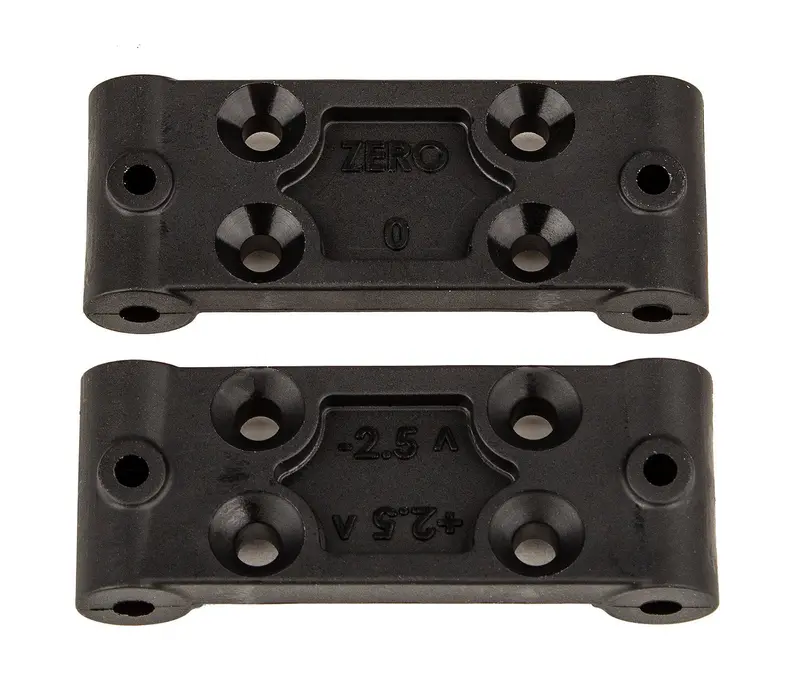 Team Associated - Rc10b6.4 Front Bulkhead Set (0 Degree And 2.5 Degree) 1