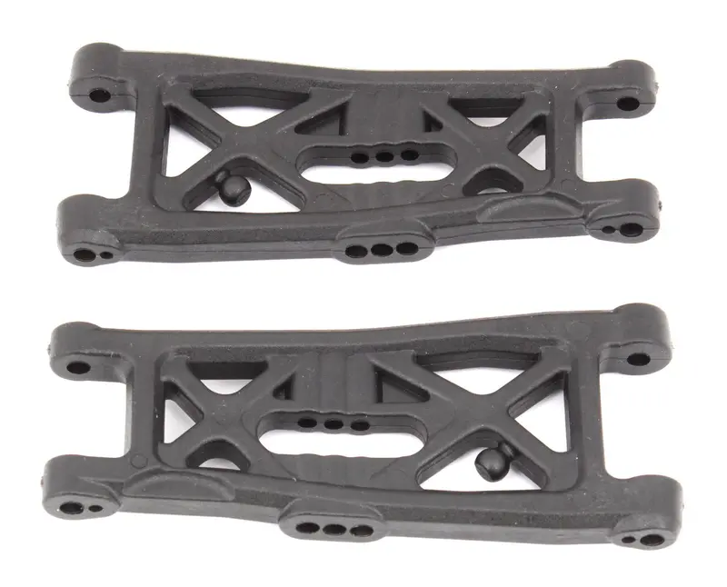 Team Associated - Rc10b6 Factory Team Front Suspension Arms, Gull Wing, Carbon Fiber 1