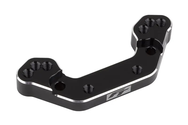 Team Associated - Rc10b7 Ft Ballstud Mount, +2Mm, Black Aluminum 1