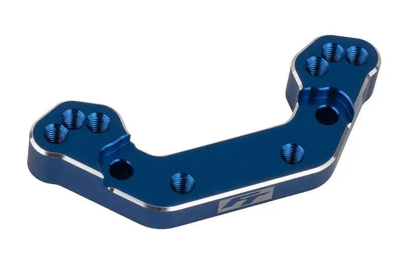 Team Associated - Rc10b7 Ft Ballstud Mount, +2Mm, Blue Aluminum 1