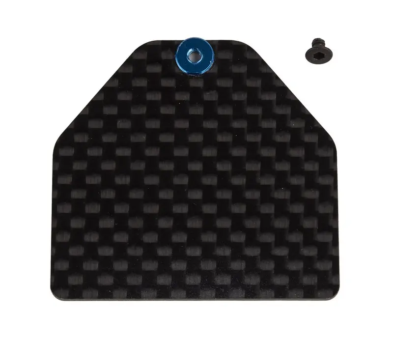 Team Associated - Rc10b7 Ft Carbon Fiber Servo Weight Plate, 4G 1