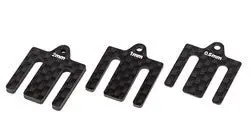 Team Associated - Rc10b7 Ft Front Bulkhead Shims, Carbon Fiber 1