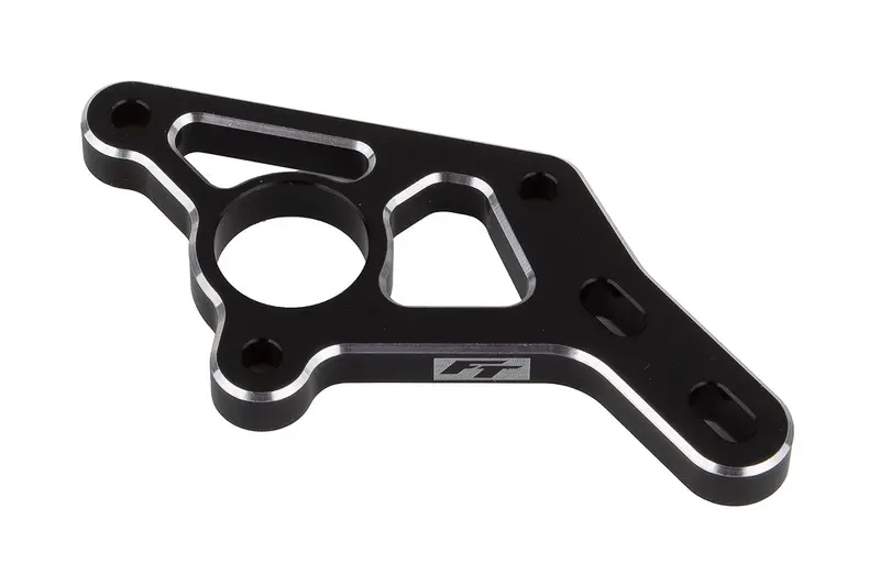 Team Associated - Rc10b7 Ft Motor Mount, Black Aluminum 1