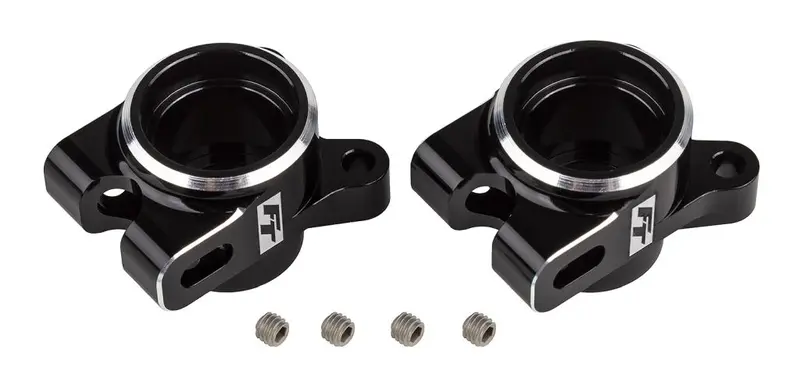 Team Associated - Rc10b7 Ft Rear Hub Set, Black 1