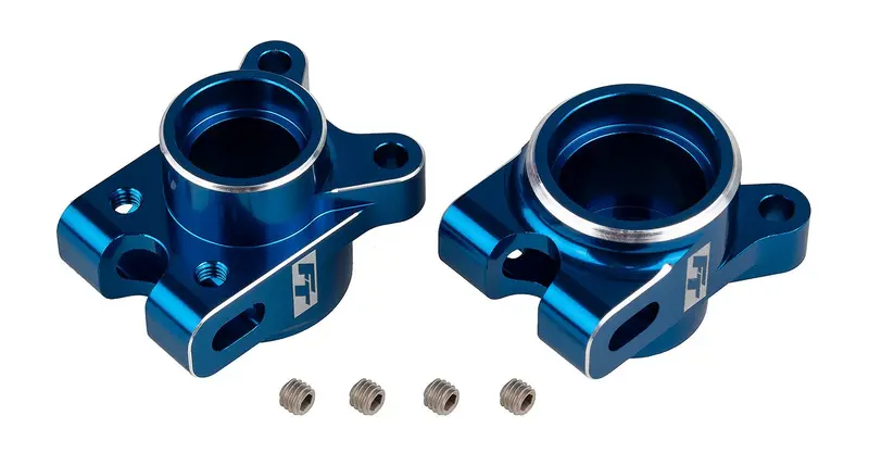 Team Associated - Rc10b7 Ft Rear Hub Set, Blue 1