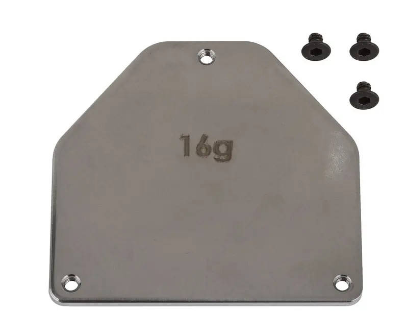 Team Associated - Rc10b7 Ft Steel Servo Weight Plate, 16G 1