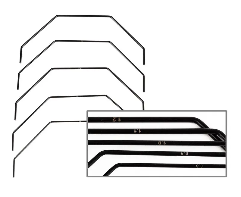 Team Associated - Rc10b7 Rear Anti-Roll Bar Set 1