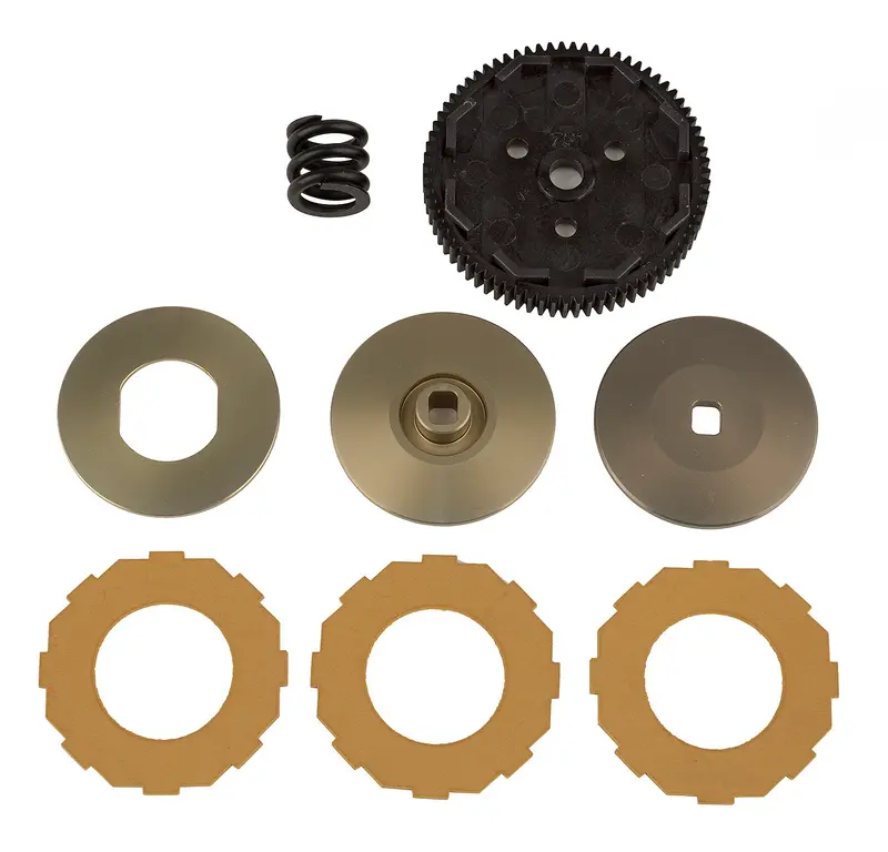 Team Associated - Rc10b74.1 3 Pad Slipper Conversion 1