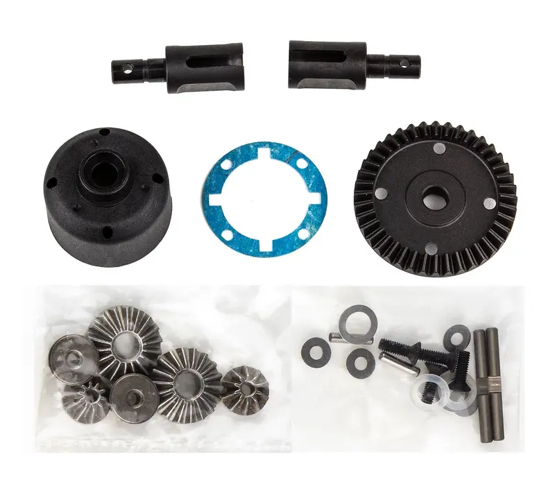 Team Associated - Rc10b74.1 Ltc Differential Set, Front And Rear 1
