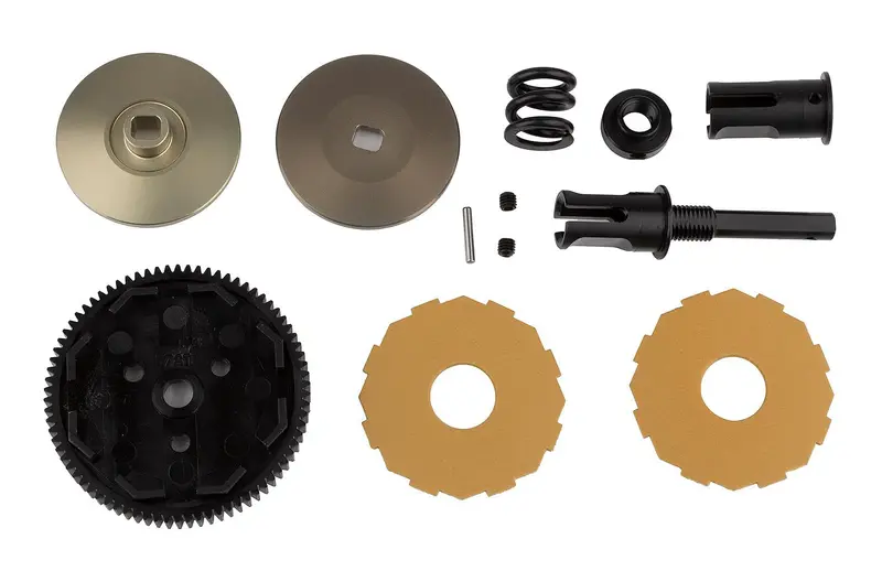Team Associated - Rc10b74.1 Slipper Hub Set, 2-Pad 1
