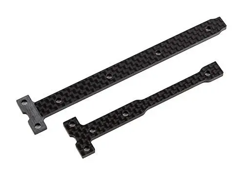 Team Associated - Rc10b74.2 Ft Carbon Fiber Stiff Chassis Brace Support Set, 2.5Mm 1