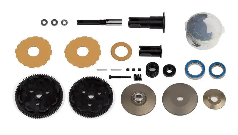 Team Associated - Rc10b74.2 Ft Decoupled Slipper Kit 1