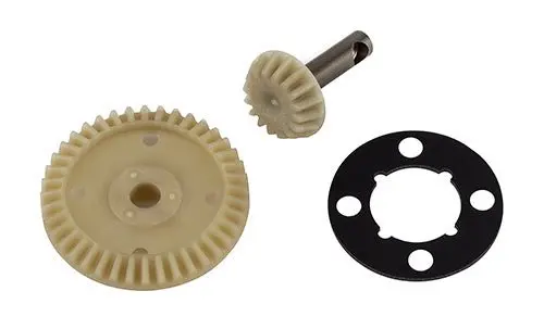Team Associated - Rc10b74.2 Ft Ring And Pinion Gear Set, Molded 1