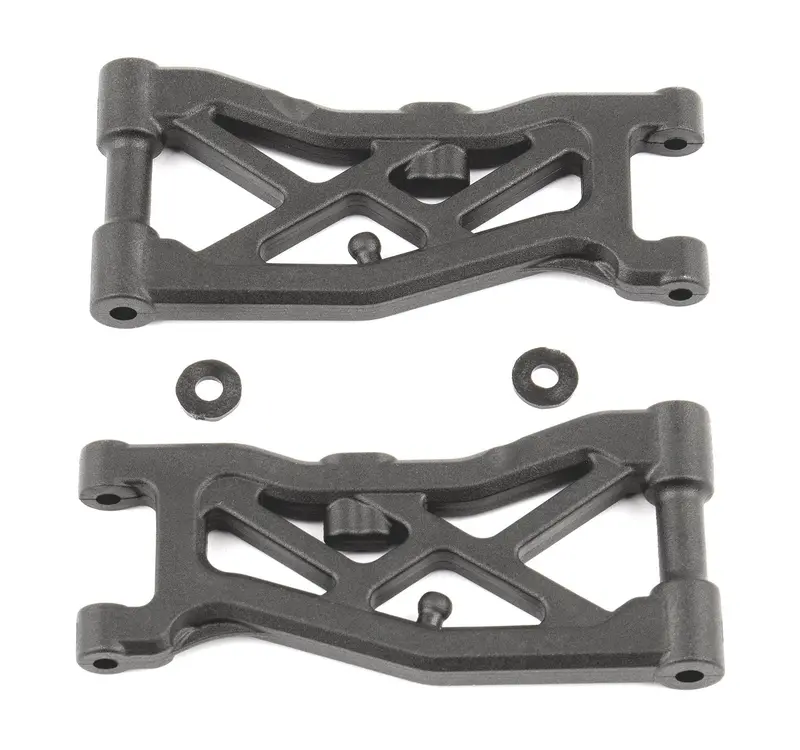 Team Associated - Rc10b74 Factory Team Front Suspension Arms, Carbon Fiber 1