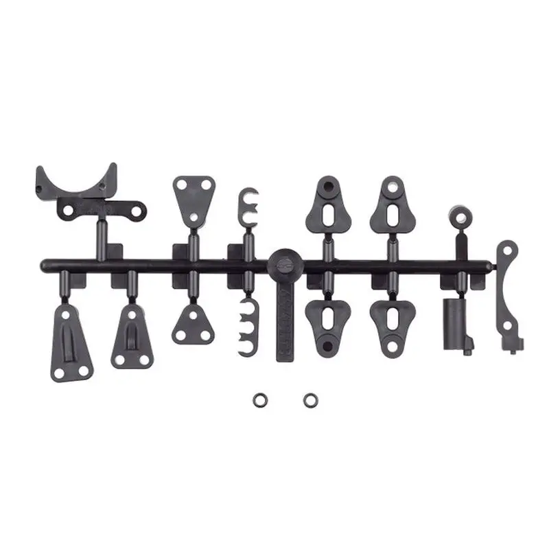 Team Associated - Rc10b84 Battery Holder And Fan Mount Set 1