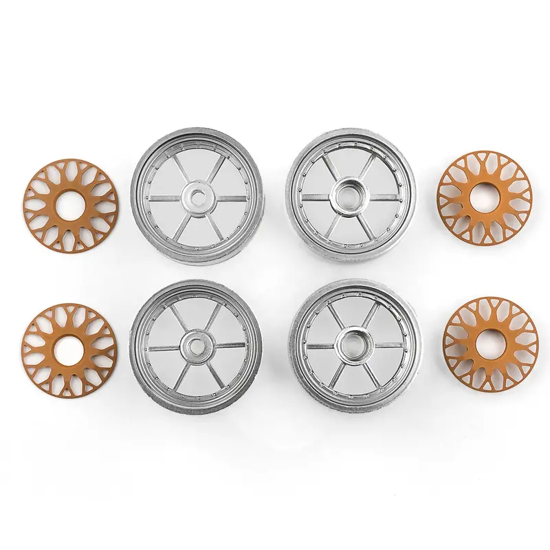 Team Associated - Rc10ds Wheels, Front And Rear 1