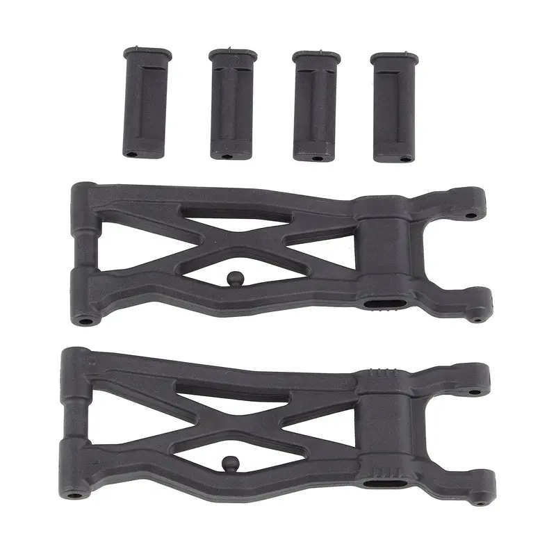 Team Associated - Rc10t6.1 Factory Team Rear Suspension Arms, Carbon Fiber 1
