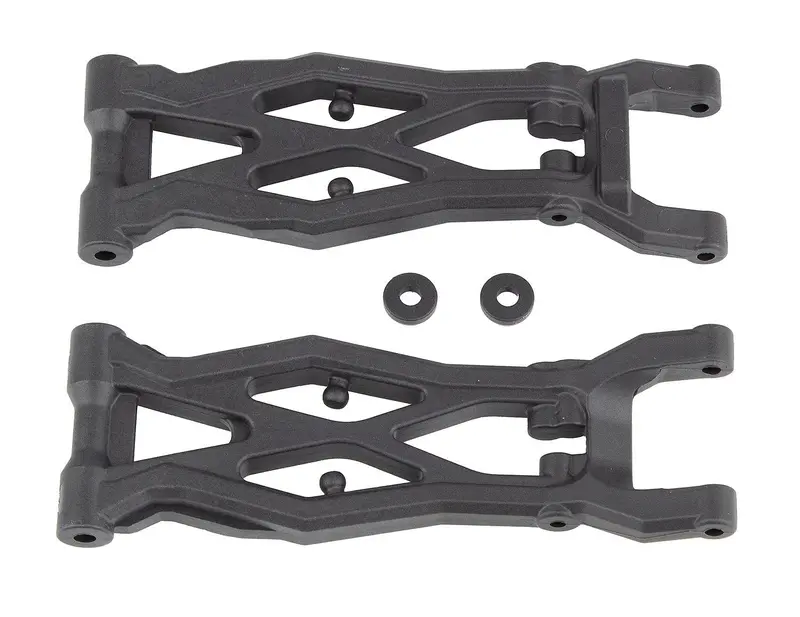 Team Associated - Rc10t6.2 Factory Team Rear Suspension Arms, Gull Wing, Carbon Fiber 1