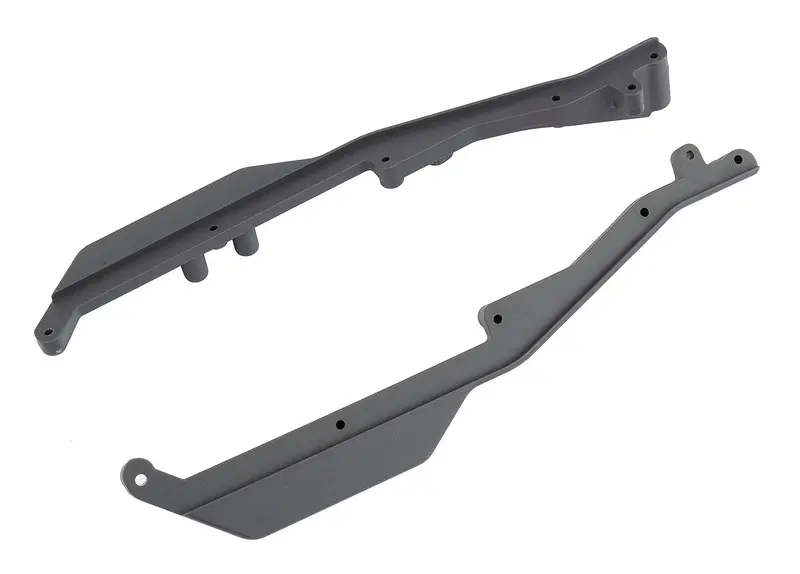 Team Associated - Rc10t6.2 Side Rails, Hard, Carbon Fiber 1