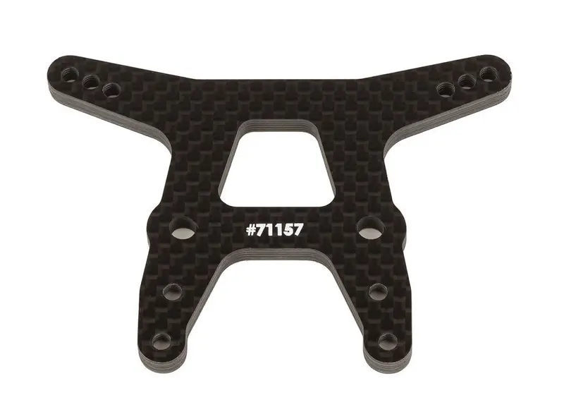 Team Associated - Rc10t6.4 Front Shock Tower, Gull Wing, Carbon Fiber 1