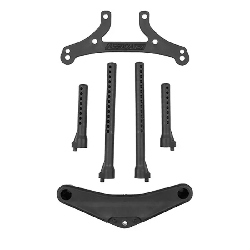 Team Associated - Rc10tc8 Front Bumper And Body Post Set 1