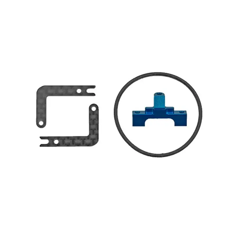 Team Associated - Rc28r Center Bulkhead And Battery Holder Set 1