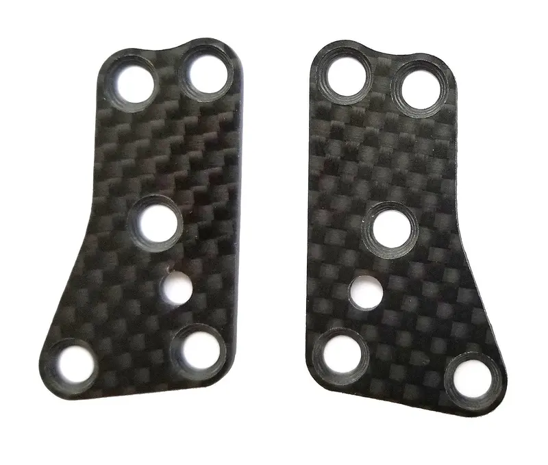 Team Associated - Rc8b3.2 Factory Team Front Upper Suspension Arm Inserts, Carbon Fiber, 1.2Mm 1
