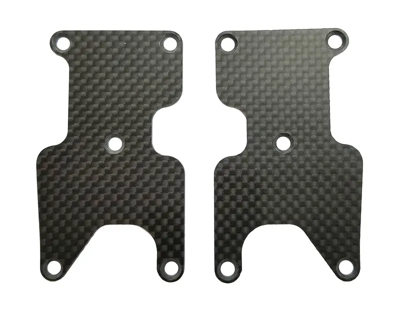 Team Associated - Rc8b3.2 Factory Team Rear Suspension Arm Inserts, Carbon Fiber, 1.2Mm 1