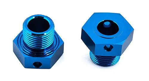 Team Associated - Rc8b3 Wheel Hexes, +2Mm Wide 1