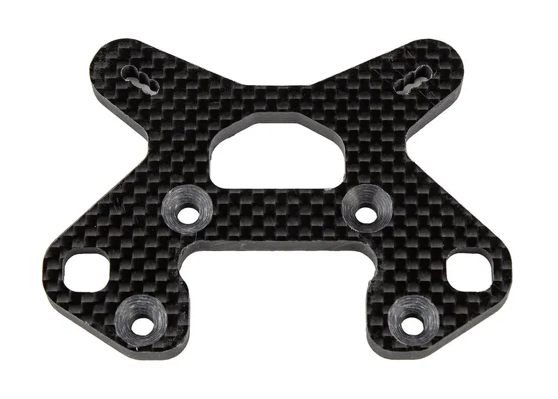 Team Associated - Rc8b4.1 Ft Front Shock Tower, 26.5, Carbon Fiber 1
