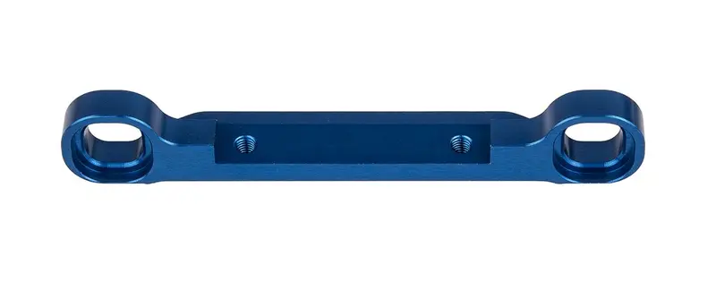 Team Associated - Rc8b4.1 Upper Link Mount, Angled, Blue Aluminum, For Rc8b4.1/Rc8b4.1E 1