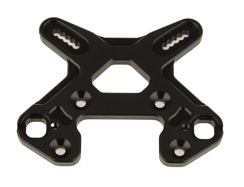 Team Associated - Rc8b4 Front Shock Tower, Black Aluminum 1