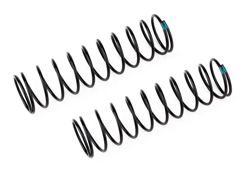 Team Associated - Rear Springs V2, Green, 4.0 Lb /In, L86, 11.25T, 1.6D 1