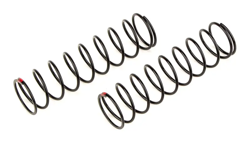 Team Associated - Rear Springs V2, Red 4.7 Lb/In, L86, 10.0T, 1.6D 1
