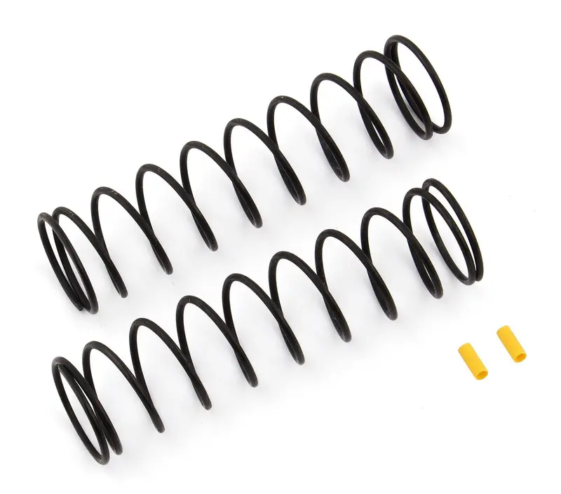 Team Associated - Rear Springs V2, Yellow, 4.4 Lb/In, L86, For Rc8b3.1 & Rc8b3.1E 1