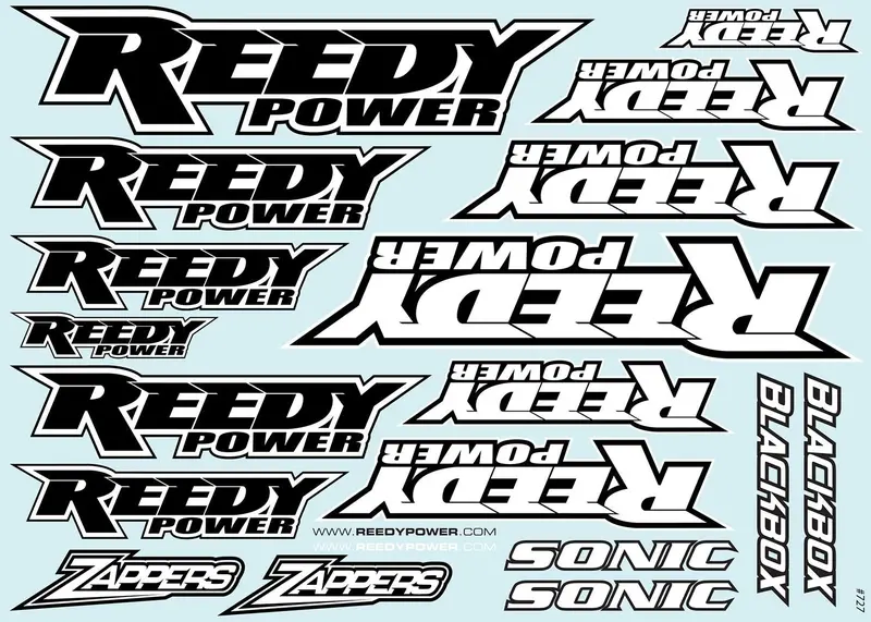 Team Associated - Reedy 2020 Decal Sheet 1