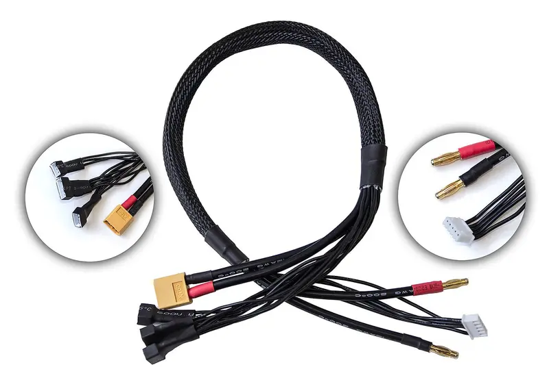 Team Associated - Reedy 2S-4S Xt60 Pro Charge Lead 1