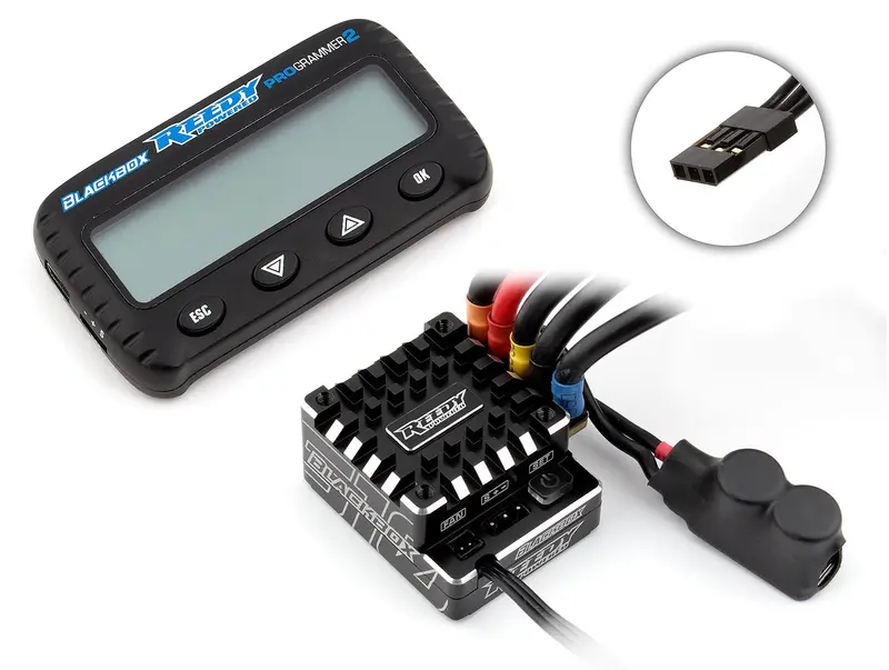 Team Associated - Reedy Blackbox 510R Competition Esc W/Programmer 2 1