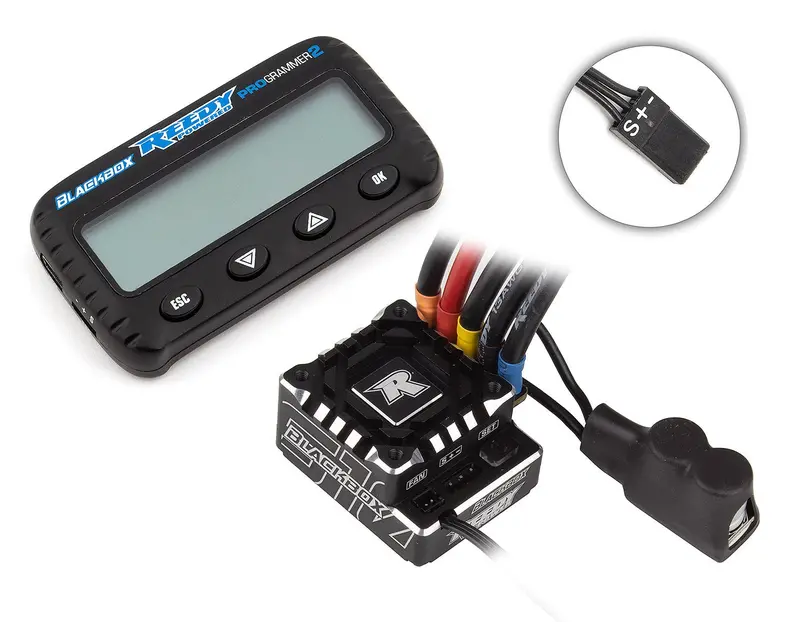 Team Associated - Reedy Blackbox 610R Competition Esc W/ Programmer 1